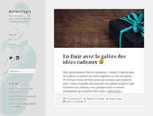 Tablet Screenshot of adrienpepin.com